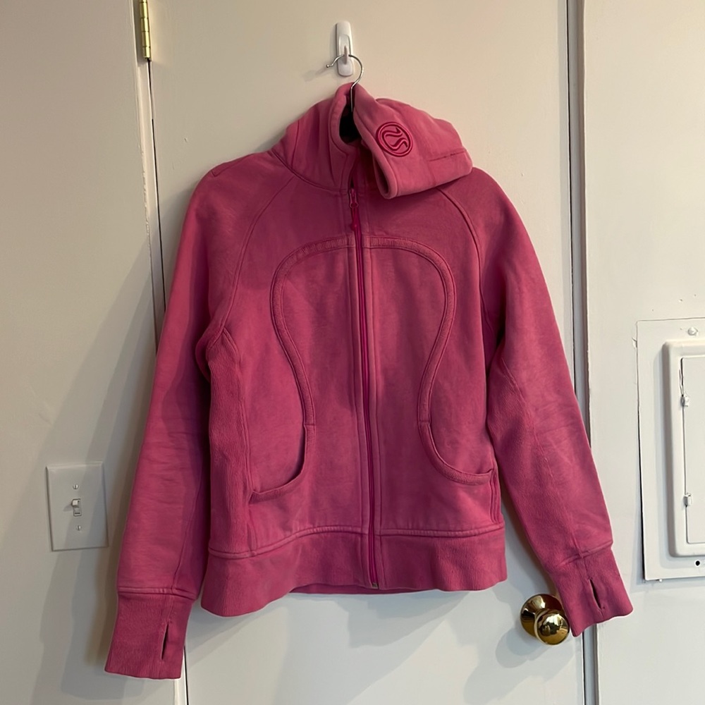 Lululemon Pink Scuba hoodie